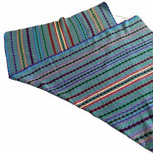 Vintage Granny Knit Large Blanket